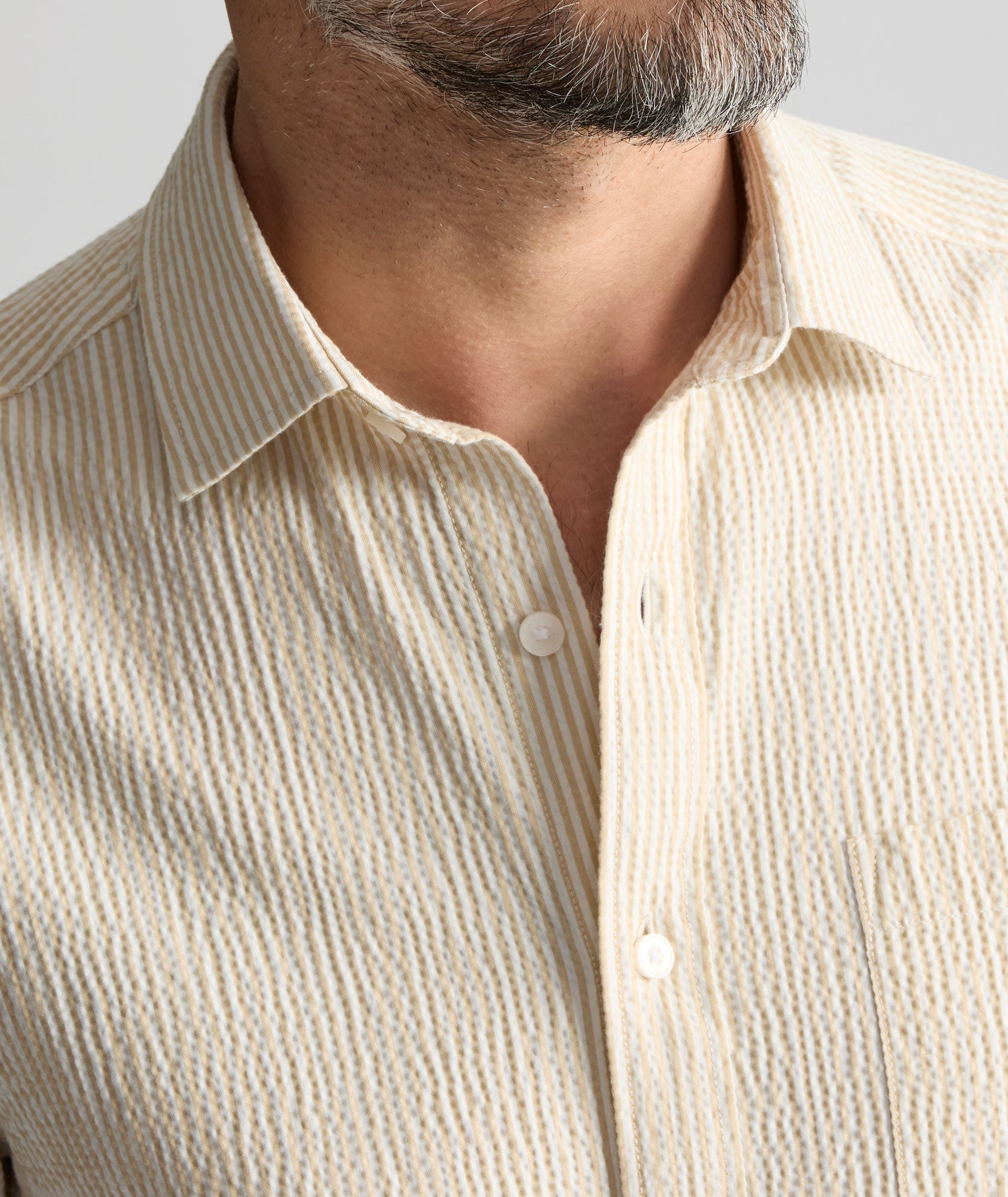 Performance Seersucker Short-Sleeve Shirt